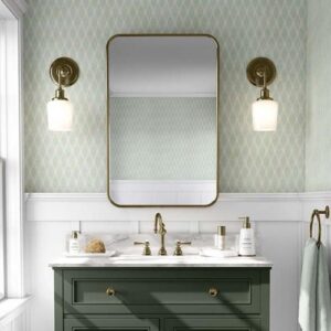 Mint Geometric Wallpaper